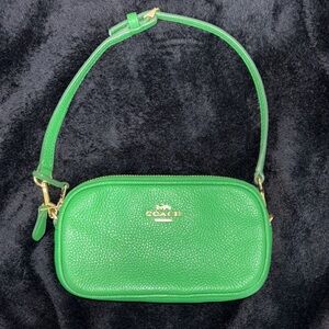 AUTHENTIC Coach Vibrant Green Bag